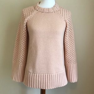 Derek Lam Cashmere Wool Blush Pink Sweater